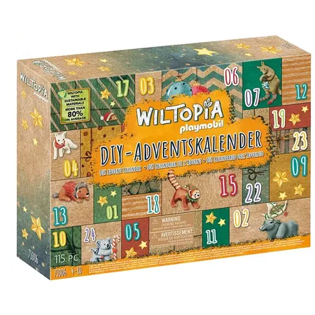 PLAYMOBIL® 71006 Wiltopia - DIY Adventskalender: Tierische Weltreise