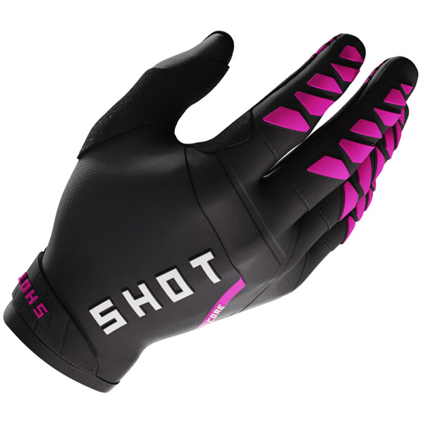 Shot - Gants Core Noir / Rose