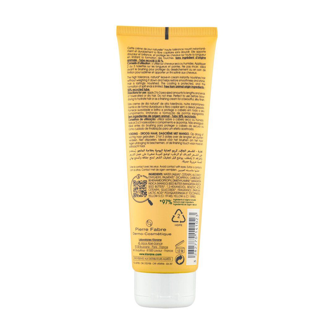 KLORANE  Creme de Dia Manga - 125ml