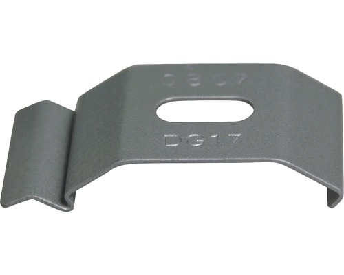 Aluminium plafondclip 89 & 127 mm grijs