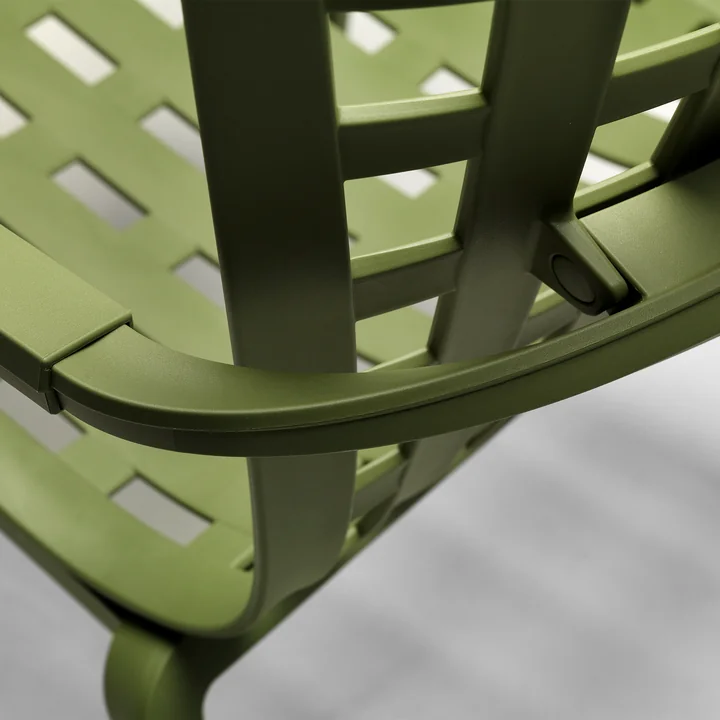Nardi - Folio verstellbarer Outdoor-Sessel   Poggio Hocker, agave