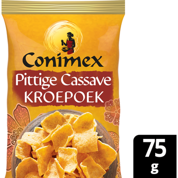 Conimex Kroepoek Pittige Cassave 75 g