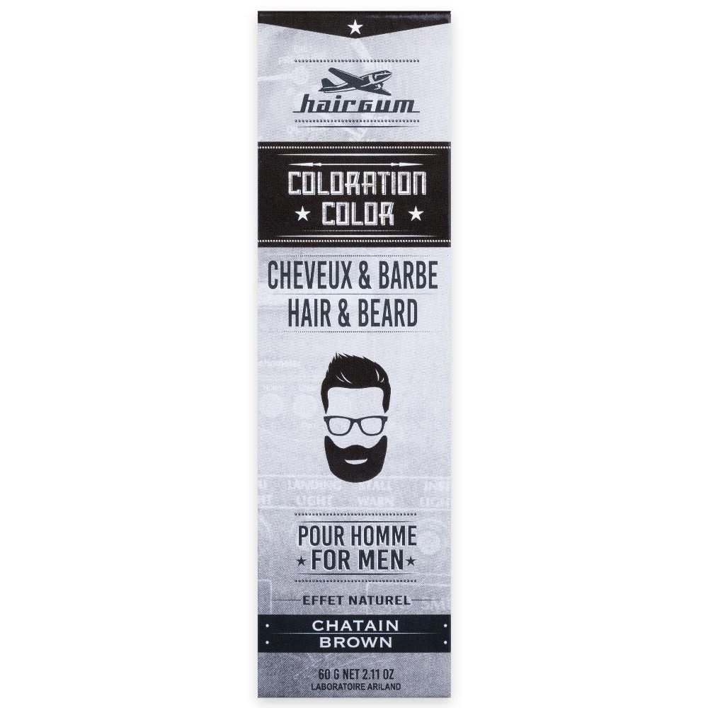 Coloration semi-permanente cheveux & barbe 60ml