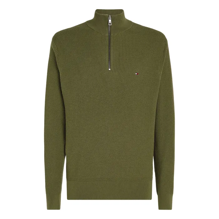 Tommy Hilfiger Structure Half Zip Trui Heren
