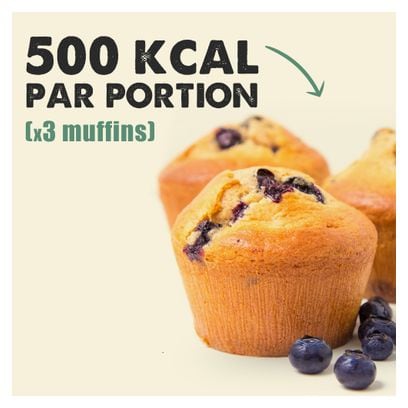 Gâteau énergétique Overstims Gatosport Muffins Myrtilles sauvages - 400g