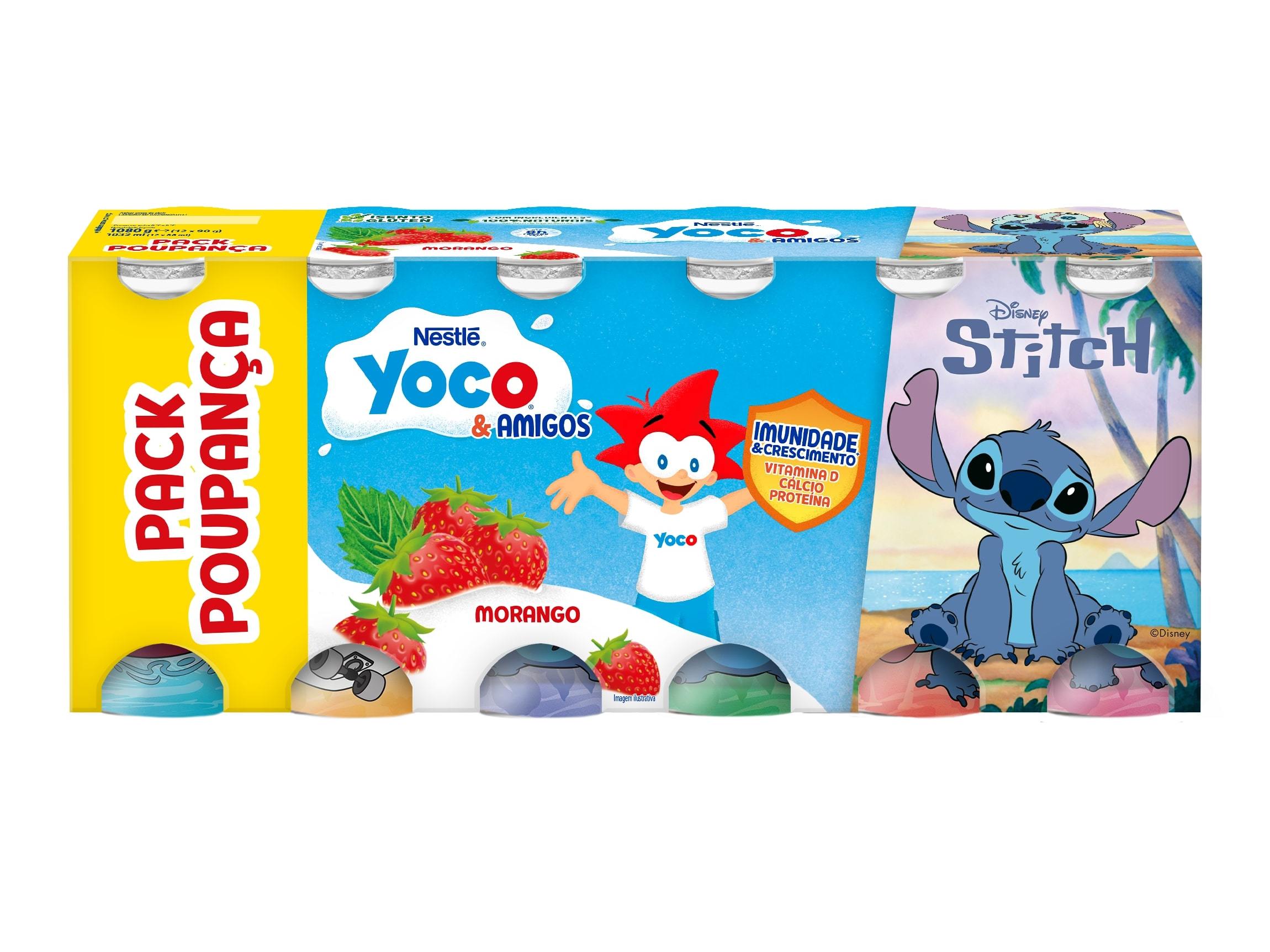 IOGURTE INFANTIL YOCO MORANGO SUMMER 12X90ML