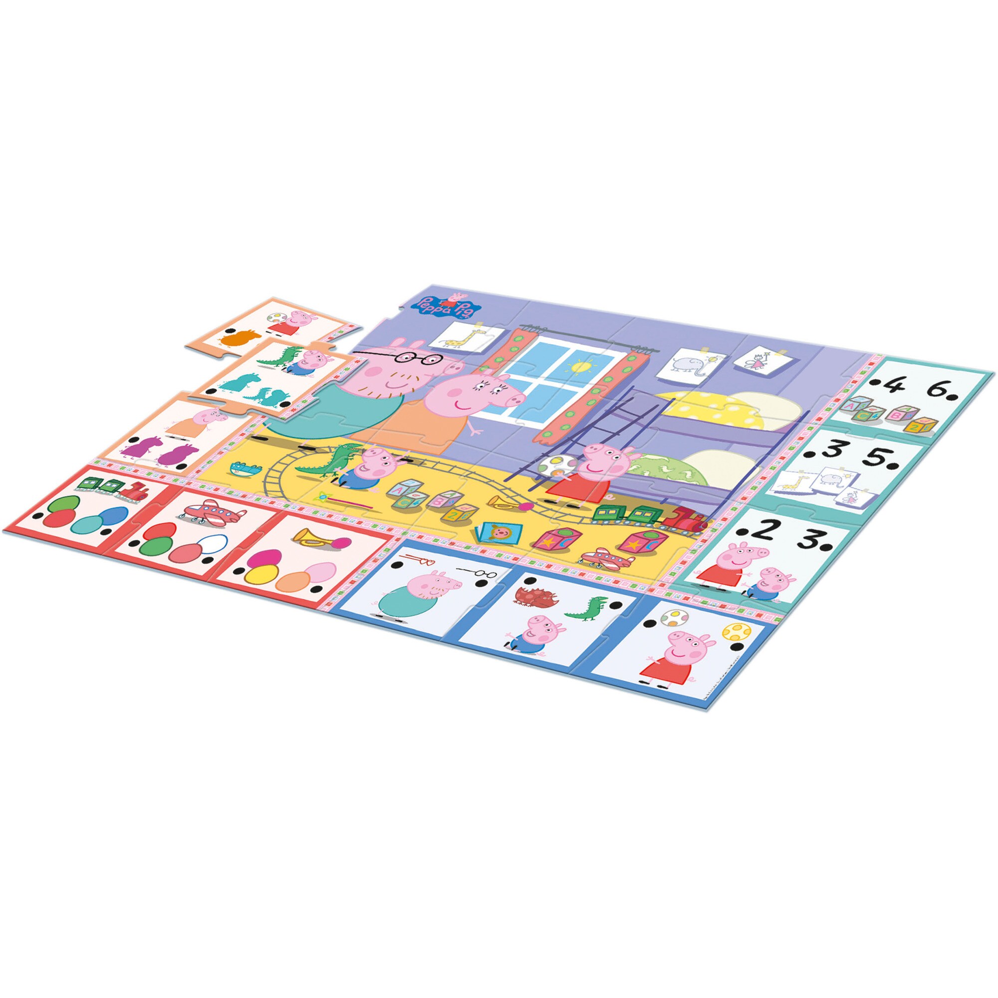 Clementoni Puzzle Quiz-Puzzle Peppa Pig