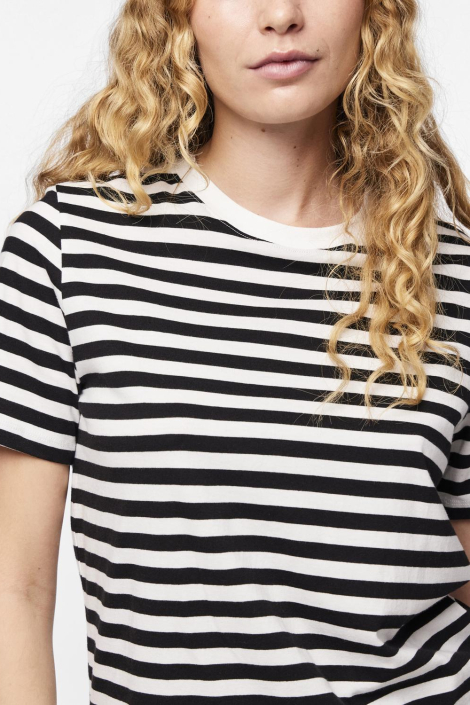 Pieces zwarte dames t-shirt