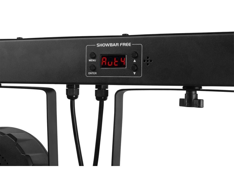BeamZ Lichtset ShowBar Free Bar mit 2x PAR, 2x Derby und 4x Strobe