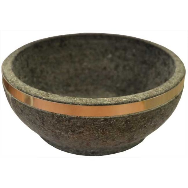 Korea Stenen Dolsot Bibimki met Hoepel D-200mm