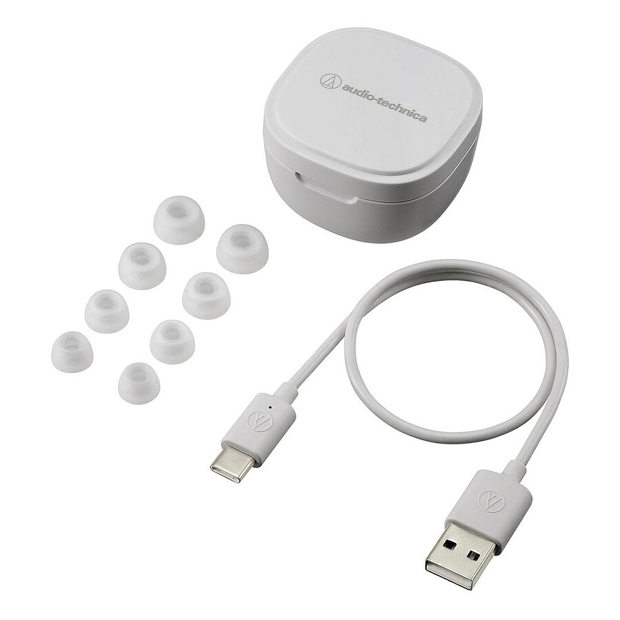 Audio-Technica ATH-SQ1TW Blanc