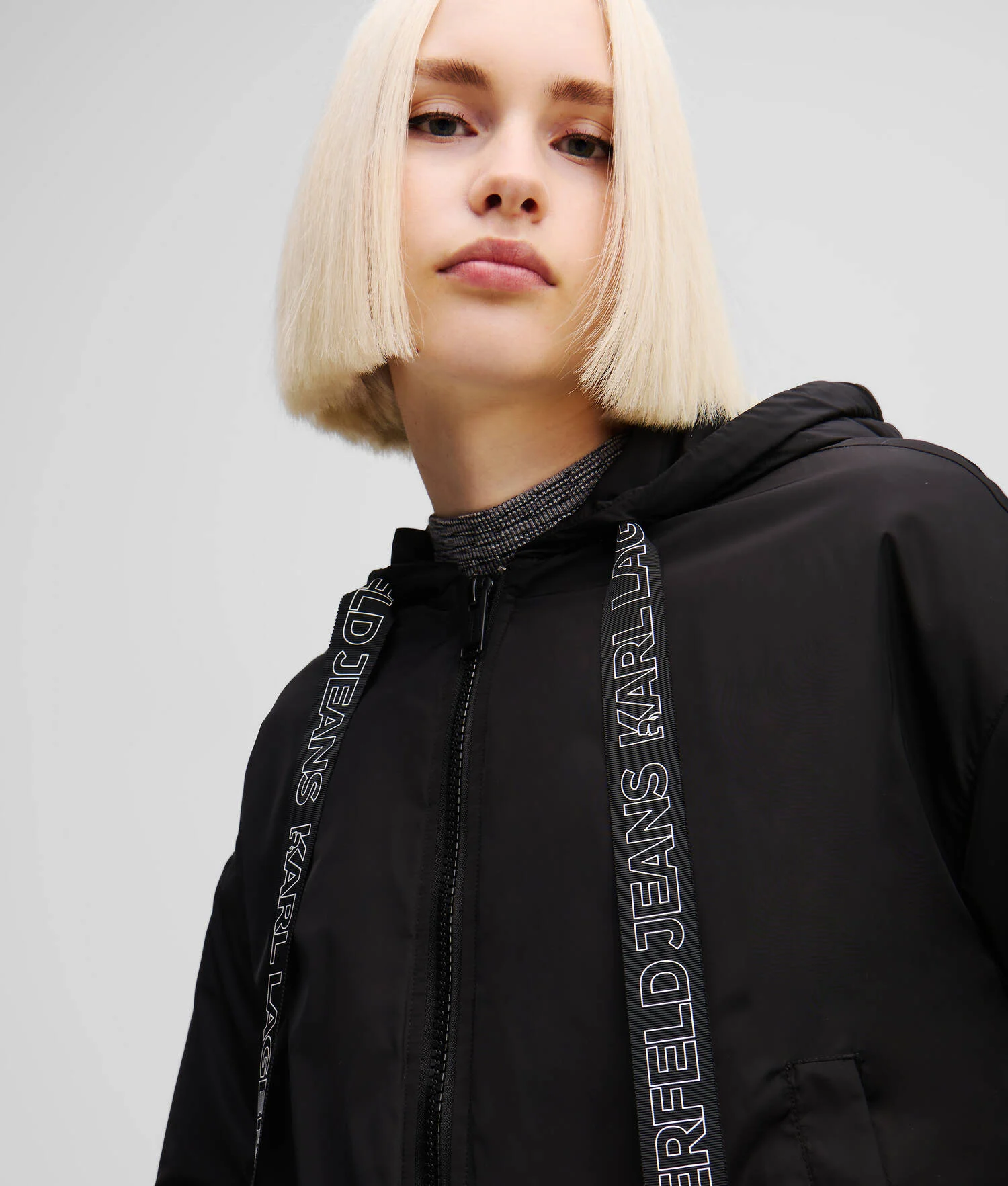 VESTE MATELASSÉE LÉGÈRE - Noir