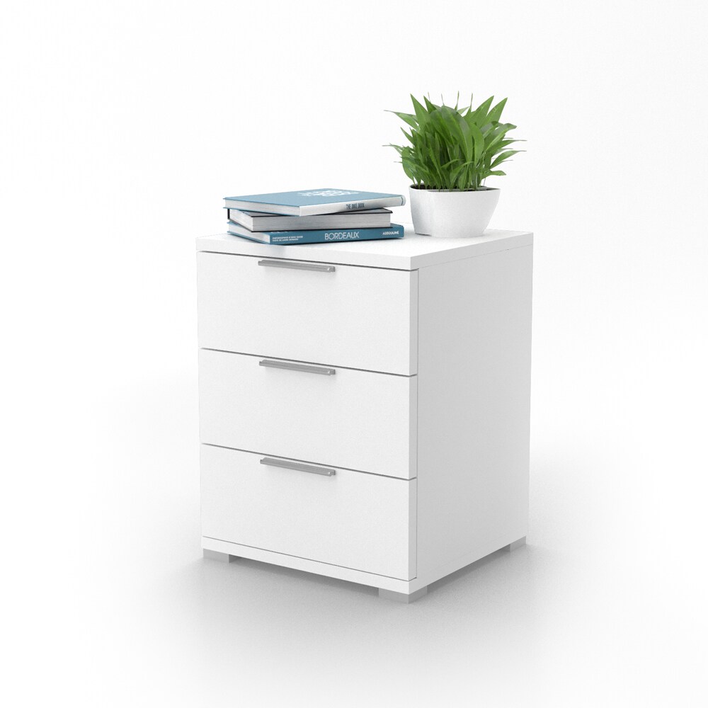 VICCO Nachtschrank Kommode Nachttisch Konsole Schublade Ablage Schlafzimmer Weiß