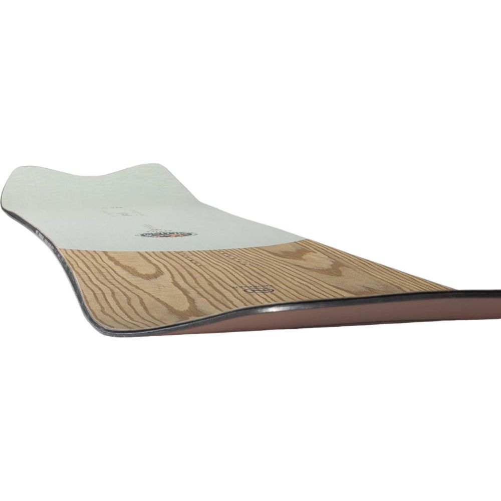 Nidecker MELLOW - Snowboard all mountain Homme white/beige/orange/black