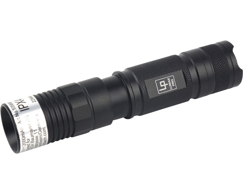 LUMAK PRO LED oplaadbare zaklamp 500 lm 5000 K koelwit Bereik 190 m Brandduur 3,5 uur met USB-C