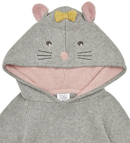 Hust and Claire H?ttetr?je - Strik - Pinja - Light Grey Melange