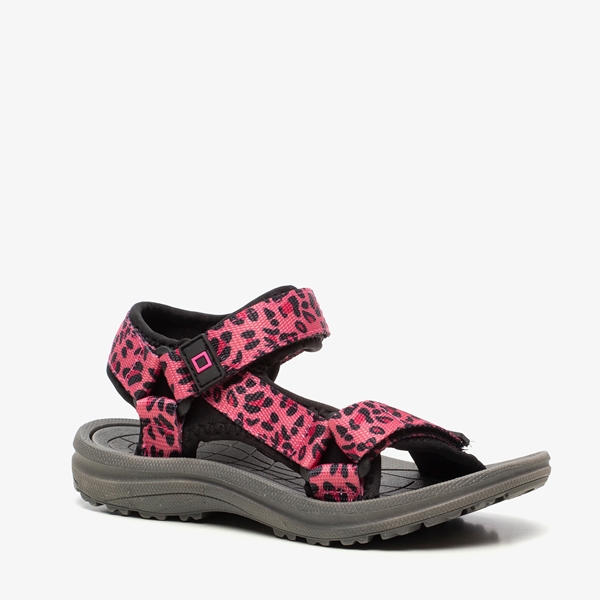 Blue Box meisjes sandalen met luipaardprint