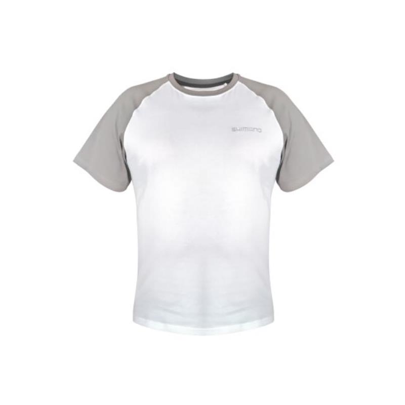Tee Shirt Manches Courtes Homme Shimano Wear Short Sleeve T-Shirt - Blanc