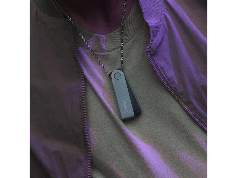 Ledger Nano X Onyx Black Crypto-Hardware-Wallet mit Bluetooth zum Kaufen, Verwalten und Vermehren digitaler Vermögenswerte