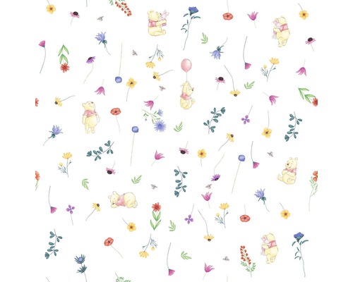 Vliesbehang TD5-0005 Winnie de Poeh Zomer