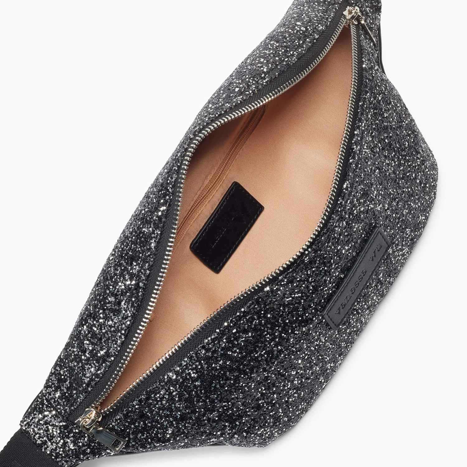 Sacs-Sac banane Lydie noir à paillettes