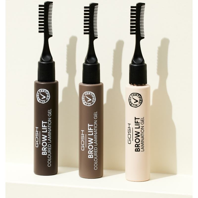 GOSH Brow Lift Coloured Lamination Gel 6 ml - 002 Dark Brown