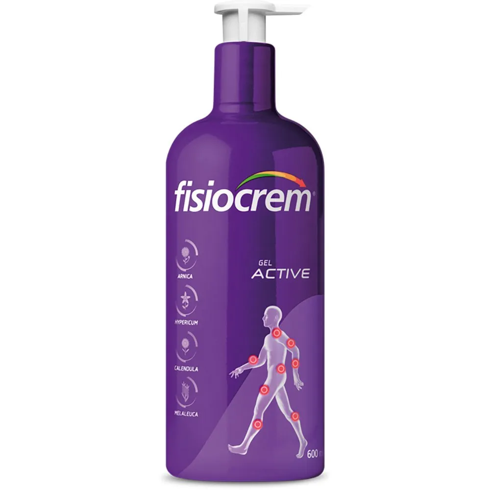 Fisiocrem Gel Active XXL 600ml Sahne
