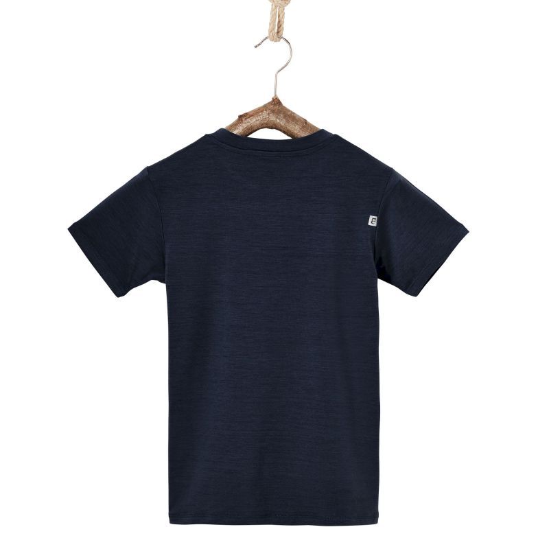 Pluto Merino Pocket T-Shirt - T-shirt en laine mérinos enfant