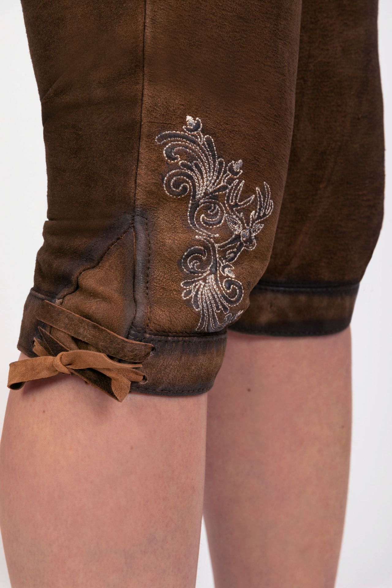 Kniebund Wilbdbock Lederhose Juliane