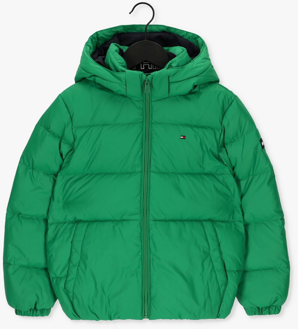 TOMMY HILFIGER groene tommy hilfiger gewatteerde jas essential down jacket