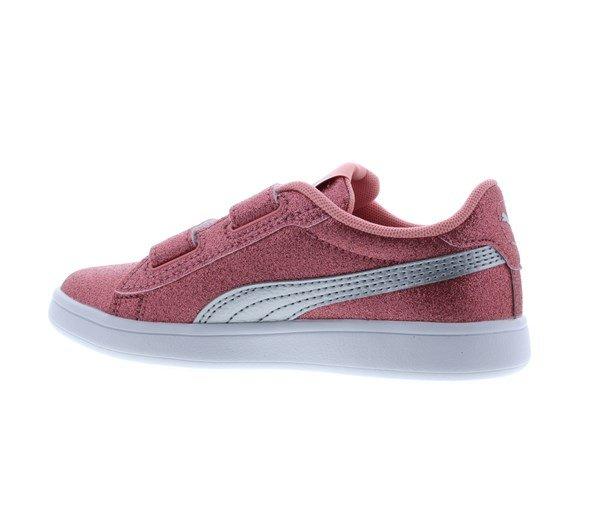 Puma Smash 3.0 Glitz Glam V Infant Girl Trainers