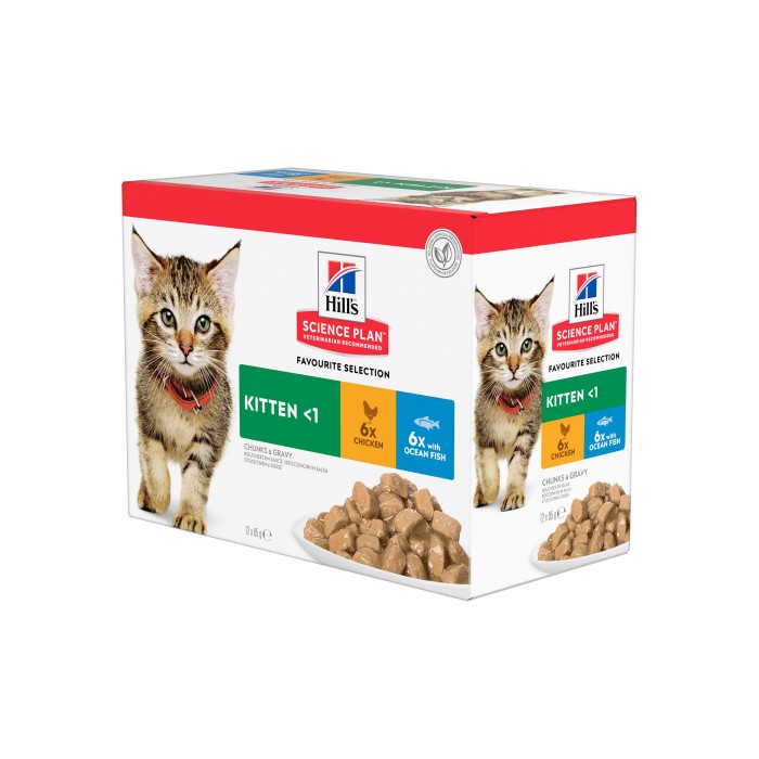 HILL'S Science Plan Kitten en Sachets - Pâtée pour chaton