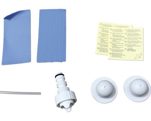 Opzetzwembad Fast-Set-Pool PVC rond Ø 360x76 cm incl. patroonfiltersysteem blauw