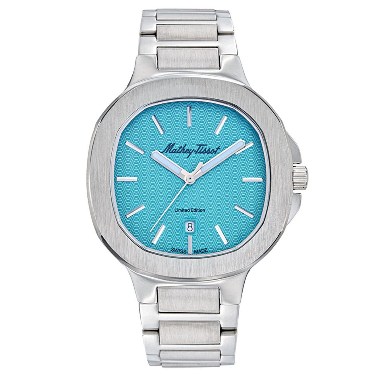 Mathey-Tissot Montre Mixte Quartz en Acier Evasion argentée