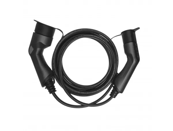 Green Cell ladekabel til elbil type 2 stik - 1 faset, 16A - Optil 3,6 kW - 5 meter