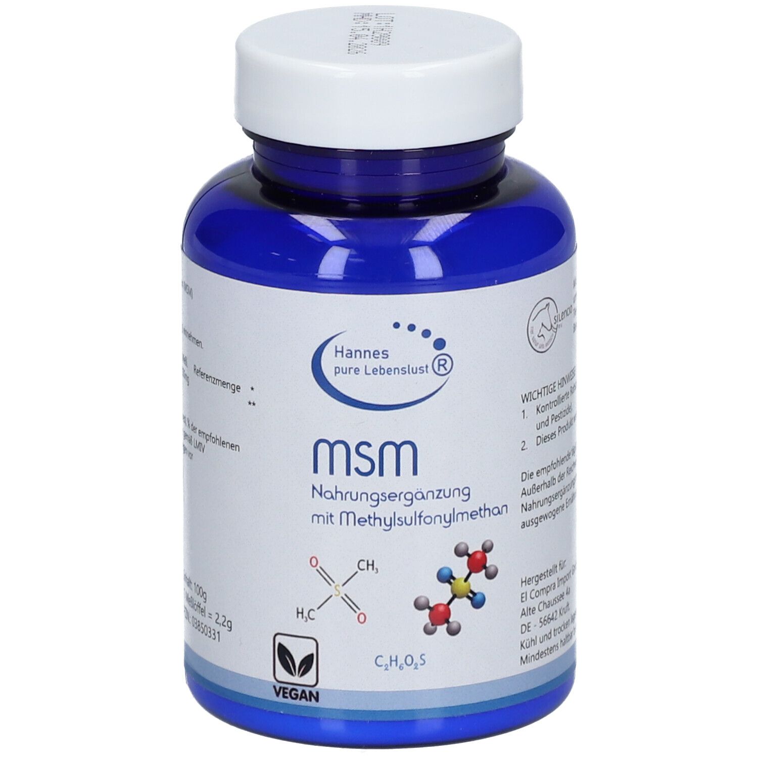 Hannes pure Lebenslust® MSM