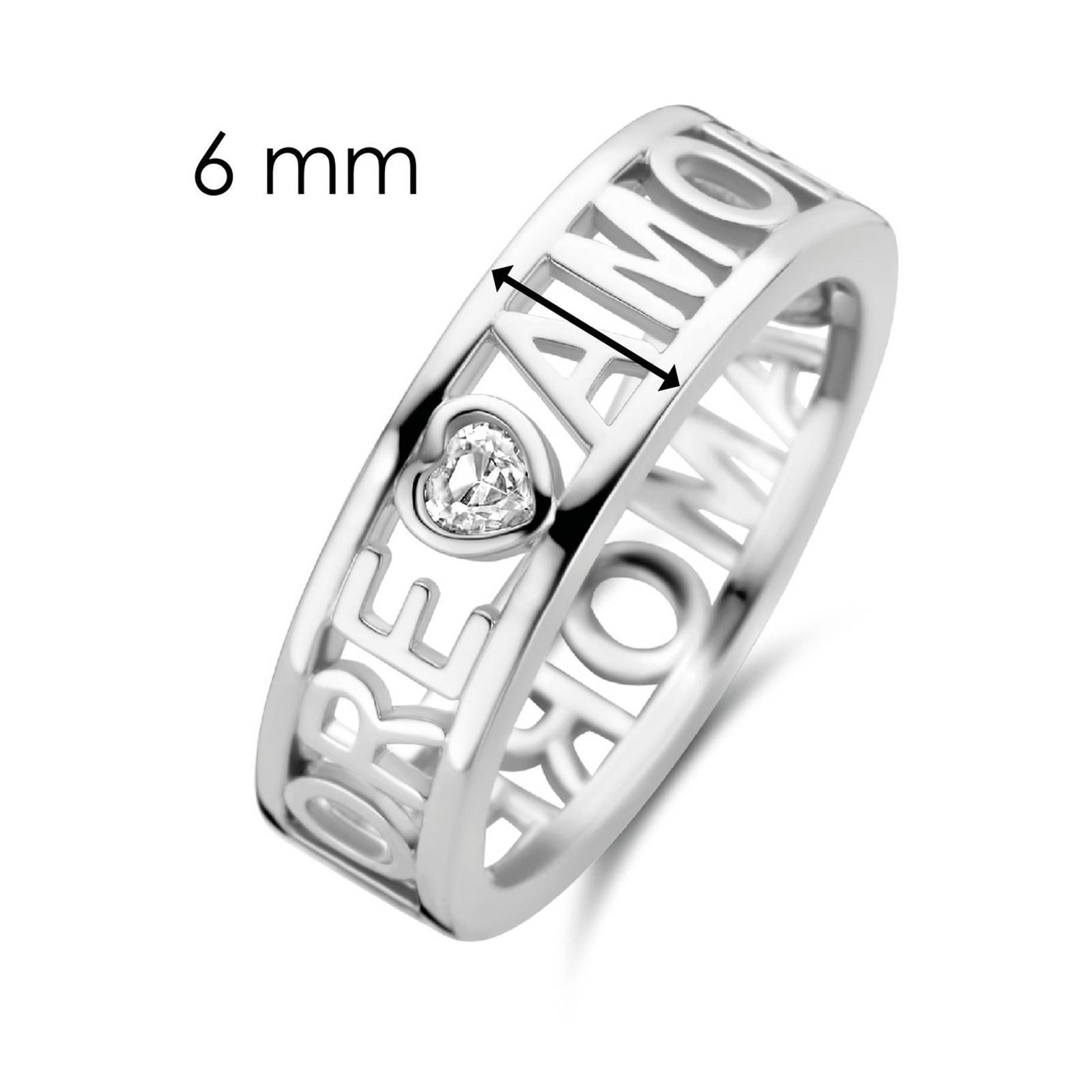 Ti Sento - Milano sterling zilveren ring 12227ZI
