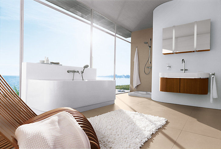 Support douchette mural chromé Hansgrohe Porter'S