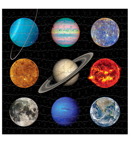 Crocodile Creek Puslespil - 200 Brikker - Solar System