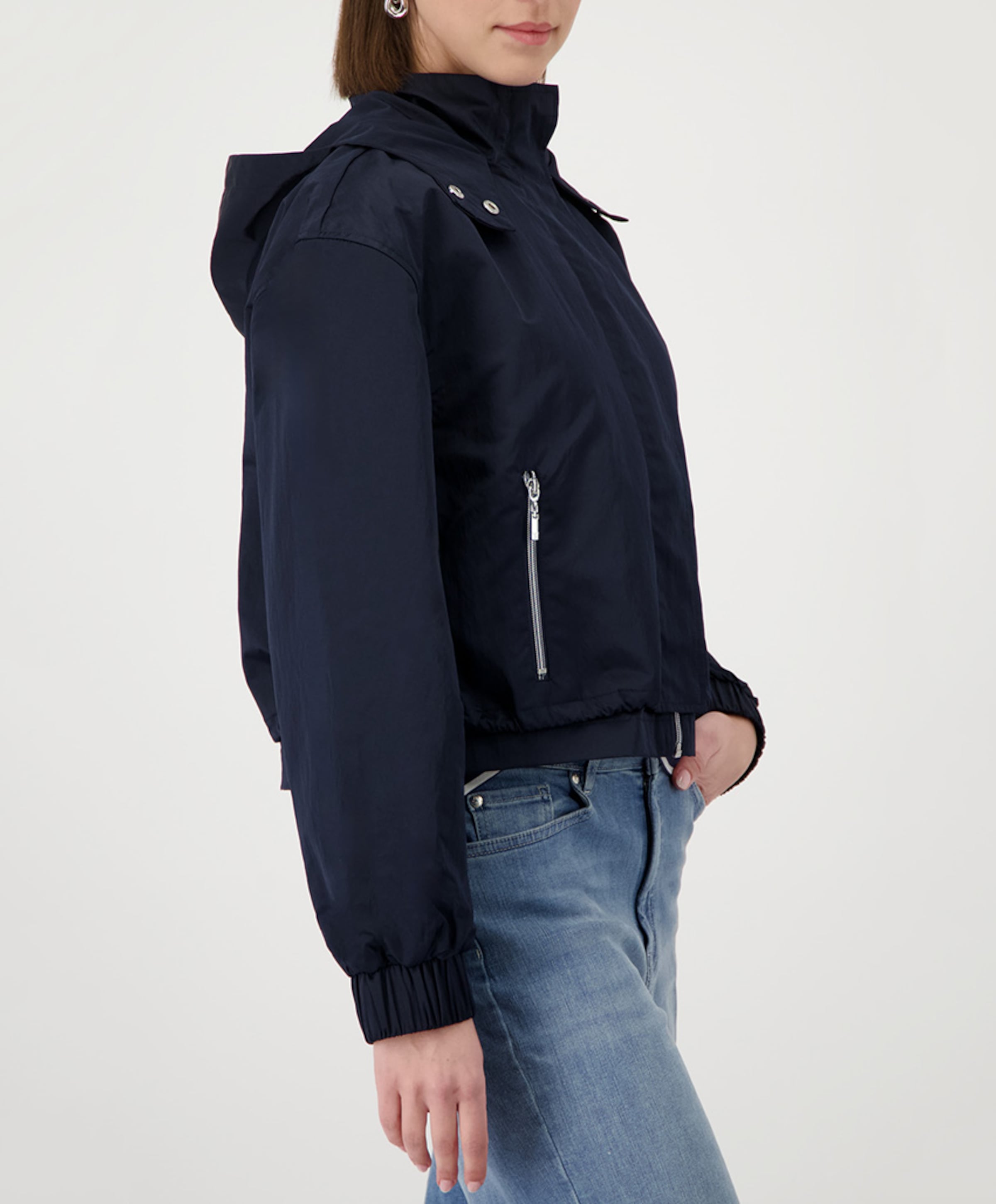Monari Dames jas blauw