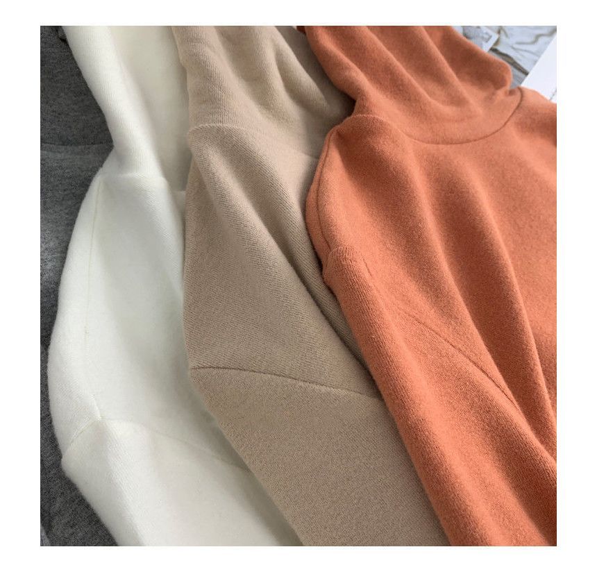 Cafamo - T-shirt met lange mouwen en coltrui
