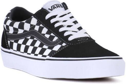 Vans Ward Heren Sneakers (Checkered) Black True White