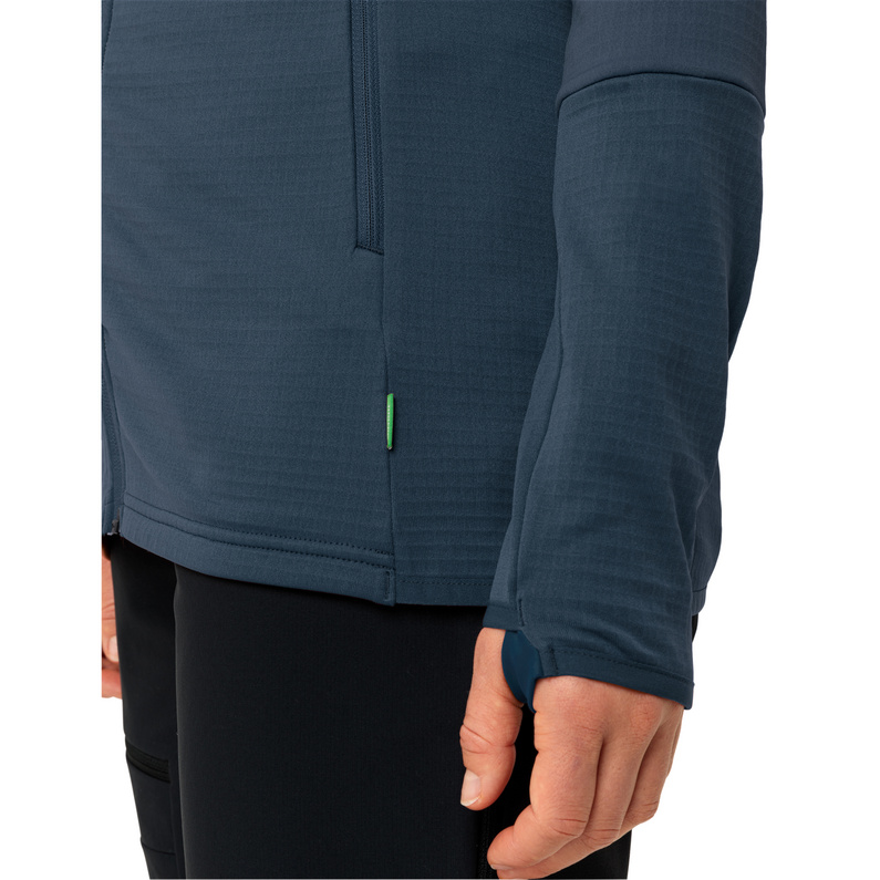 Vaude Damen Monviso Hoodie Grid Fleece Jacke