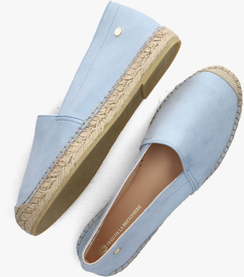 FRED DE LA BRETONIERE blauwe fred de la bretoniere espadrilles mili ana
