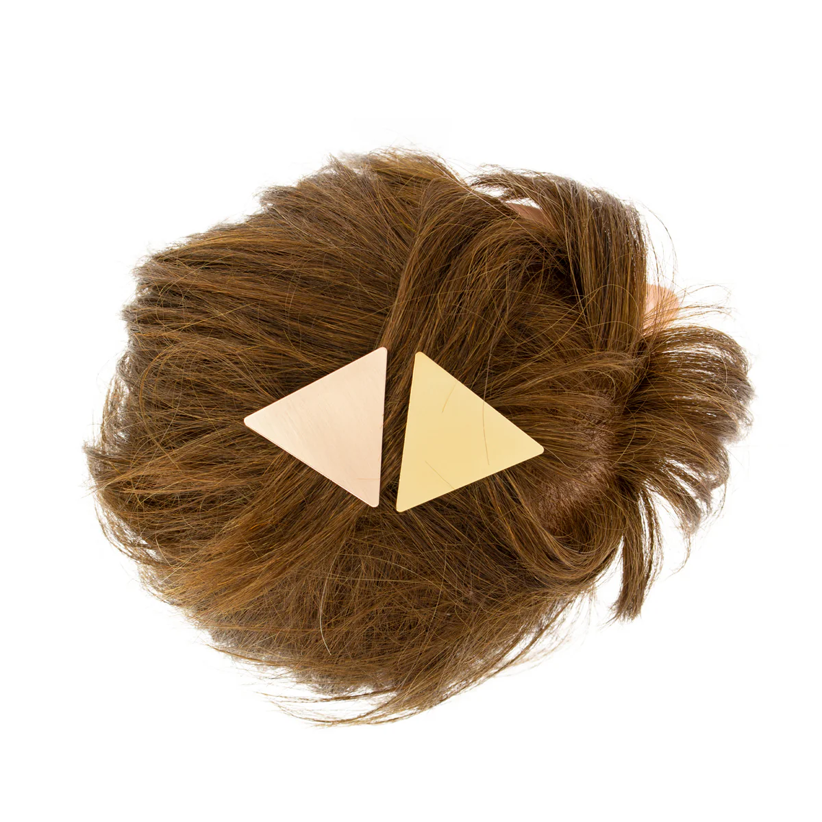 Barrette triangle x2
