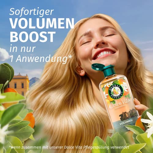 Herbal Essences Volumen Shampoo mit Orangenduft, für feines Haar