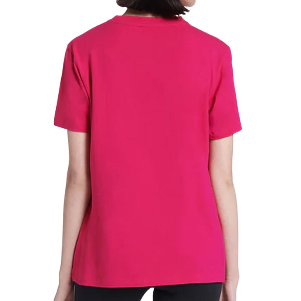 Adidas T-shirt Rose Femme Adidas Trefoil
