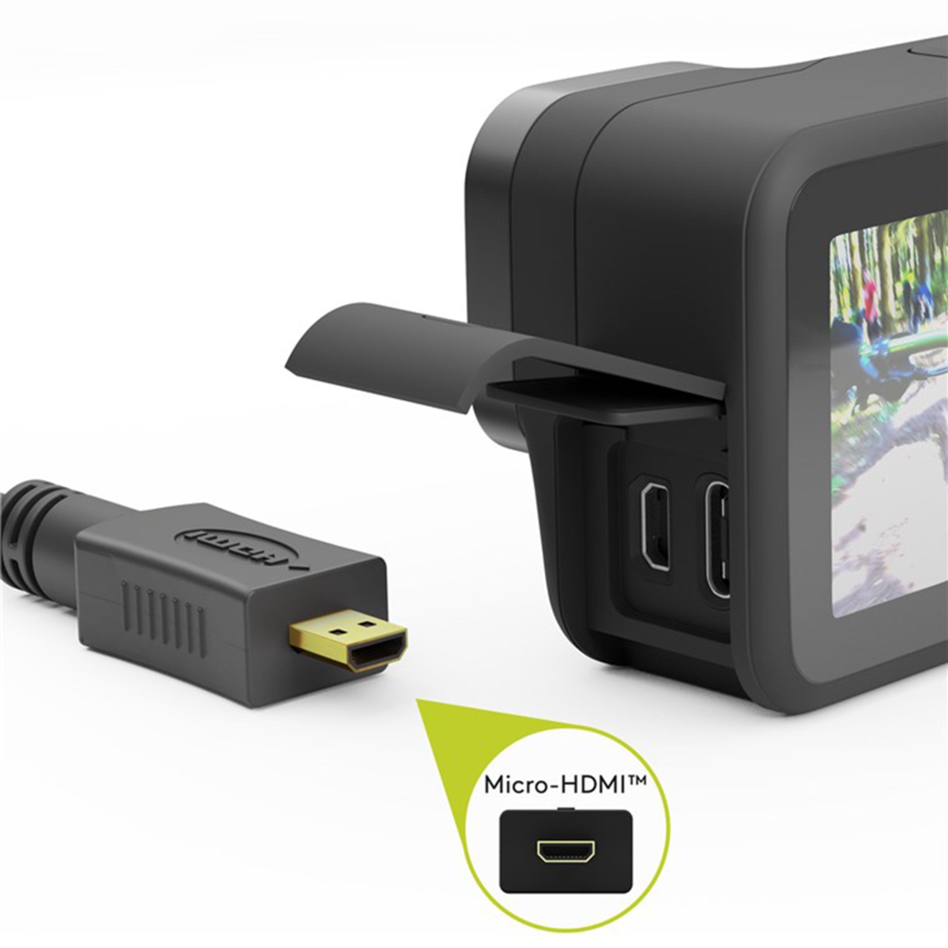 Micro-HDMI-kabel High Speed 1 m