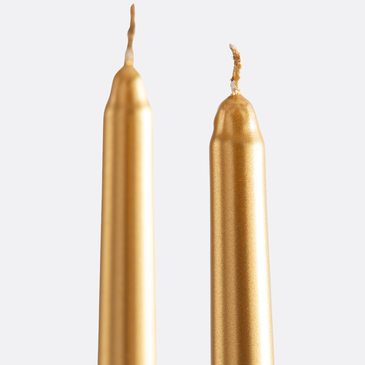 LA REDOUTE INTERIEURS<br>Conjunto de 2 velas lisas Alt.25 cm, Caspar