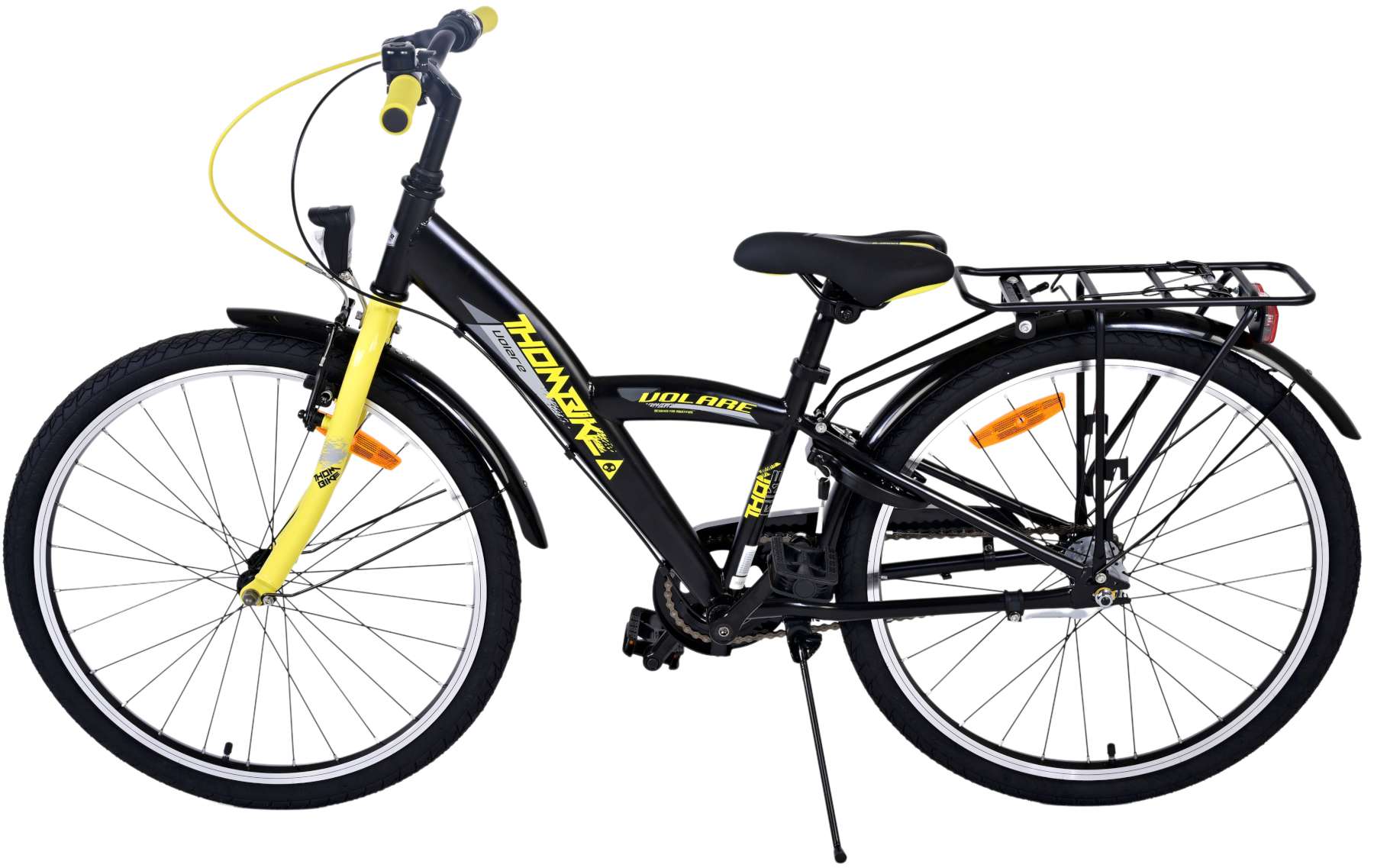 TPFSports Thombike Kinderfahrrad - Jungen - 24 Zoll - Rücktritt + Handbremse - 3 Gänge - Blau
